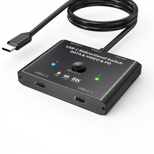 C201 Single Machine 8K30 Type-C / Séparateur bidirectionnel USB-C 10Gbps HD SH67021064-34