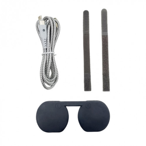 iplay pour câble de charge PSVR2 TYPE-C + couvre-lunettes + ensemble d'attaches de câble (HBP-509) SI301A875-35