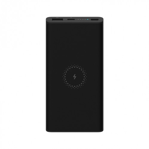 Batterie externe portable de voyage d'origine Xiaomi 10000mAh Wireless Power Bank (noir) SX101A1726-39