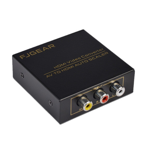 Convertisseur AV vers HDMI FJGEAR FJ-AH1308 avec mise à l'échelle automatique SF07701875-39