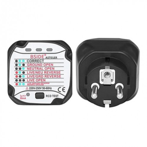 BSIDE AST01 testeur de puissance, détecteur de prise électrique, prise ue SB0402279-38