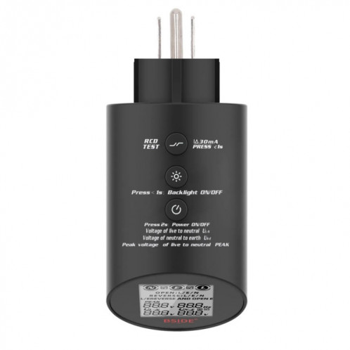 BSIDE ASTS analyseur de Circuit prise testeur de puissance prise américaine SB2102942-38