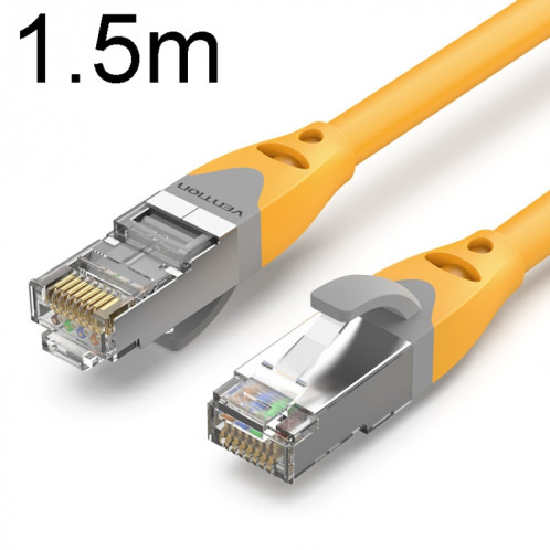 Câble Ethernet Gigabit CAT6 de 1,5 m, double blindage, câble haut débit à grande vitesse SH9503520-38
