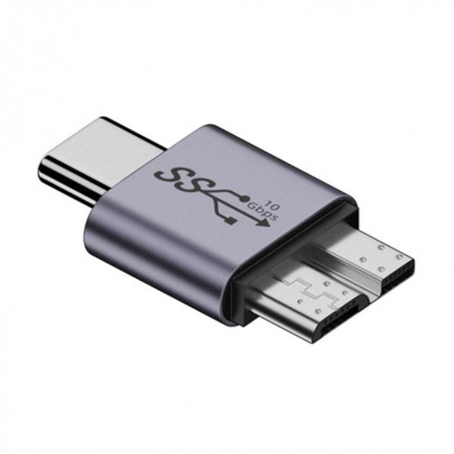Adaptateur mâle Micro B de transfert mâle de Type C, convertisseur d'interface de boîtier de disque dur USB Link SH35041505-38