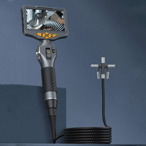 Teslong TD500 HD 5 pouces grand écran 360 degrés double direction endoscope révision des composants industriels ST2536509-314