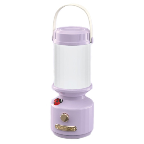 Veilleuse de chevet LED tripolaire à intensité variable, lumière ambiante décorative de Camping (violet) SH501C815-312