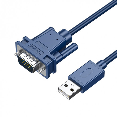 JINGHUA Câble série USB vers RS232 Convertisseur d'ordinateur Port COM DB9 broches, Longueur: 3 m SJ5503207-311