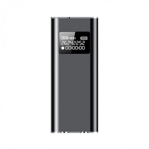 Enregistreur vocal intelligent Q25 avec écran HD antibruit Clip arrière Voice Reporter, taille: 32 Go (noir) SH704A1584-311
