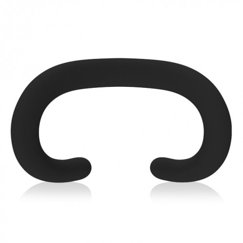 Pour Apple Vision Pro Masque pour les yeux en silicone Étui en silicone remplaçable anti-transpiration et anti-poussière (noir) SH101B1562-35