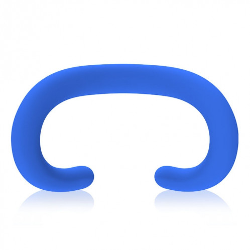 Pour Apple Vision Pro Masque pour les yeux en silicone Étui en silicone remplaçable anti-transpiration et anti-poussière (bleu) SH101D694-35