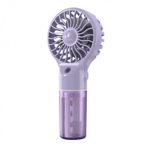 Ventilateur électrique portatif d'hydratation de ventilateur de brumisation tenu dans la main rechargeable par USB (violet) SH501A13-312