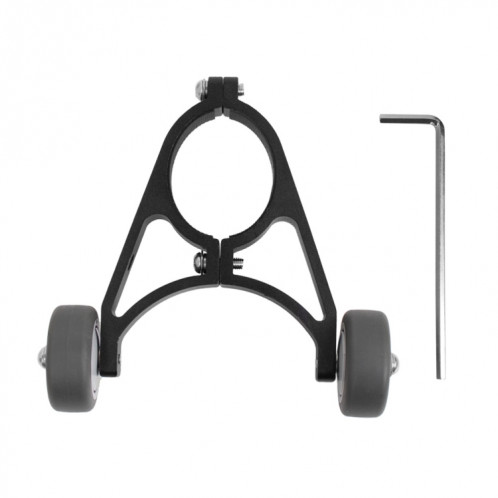 Support de roue auxiliaire de scooter électrique Support de roue pliant pour série Xiaomi M365 / 1S / Pro / Ninebot / F40 / F30 / F20 (noir) SH601A241-310