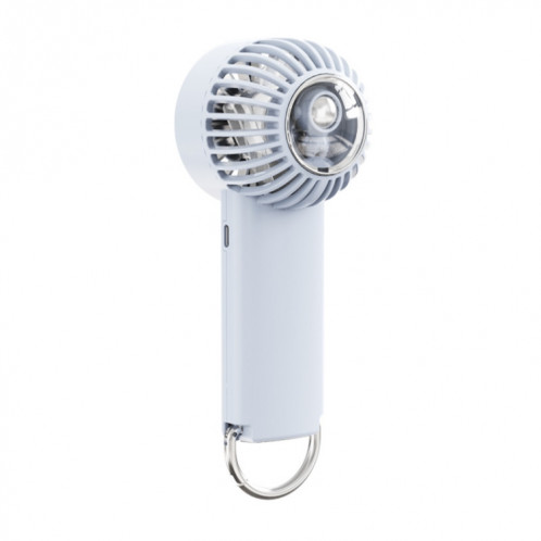 Ventilateur de climatisation portatif extérieur, veilleuse d'astronaute, ventilateur de refroidissement à semi-conducteur (bleu clair) SH301B30-314
