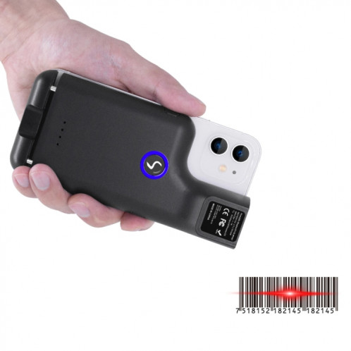 Scanner de codes-barres Bluetooth 1D, lecteur de codes-barres sans fil avec Clip arrière pour téléphone SH94521687-36