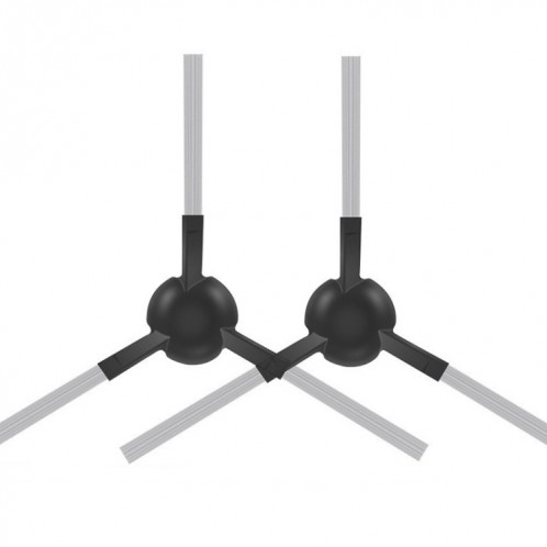 Accessoires pour aspirateur robot Dreame L20 Ultra / X20 Pro / X20 Pro Plus 1 paire de brosses latérales noires SH3902186-37