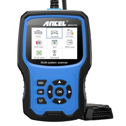 ANCEL BM700 pour BMW système complet de Diagnostic OBDII testeur entretien et réinitialisation outils de réparation SH9608667-313