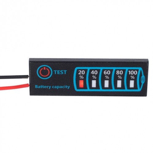 Panneau d'affichage LED universel de tension et d'électricité pour batterie au lithium-plomb 4615 SH62011845-36
