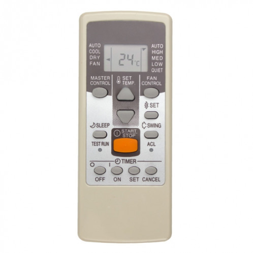 Pièces de rechange pour télécommande de climatiseur Fujitsu AR-JE6 SH24031364-36