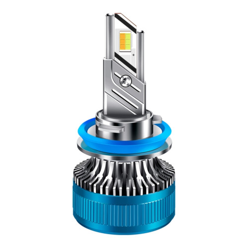 Phare à LED tricolore 50 W en alliage d'aluminium à double tube de cuivre, ampoule : H11 SH6507860-38