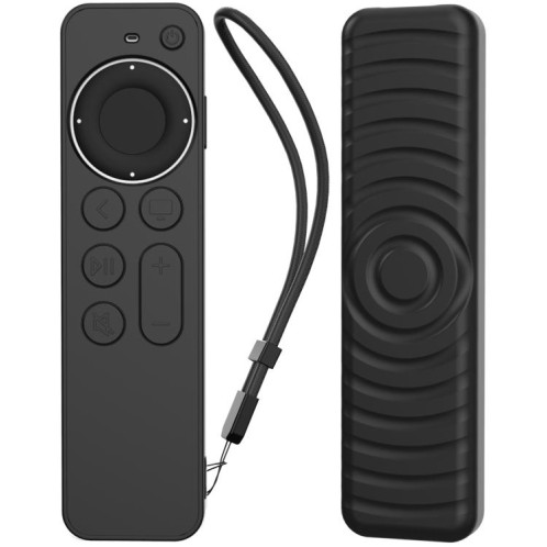 Étui de protection en silicone pour télécommande Apple TV Siri 2/3 AhaStyle PT167 (noir) SA901B1667-38