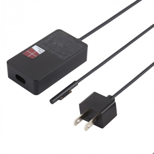 44W 15V 2.58A AC Adapter Power Supply for Microsoft Surface Pro 5 1796 / 1769, US Plug SH26281355-36