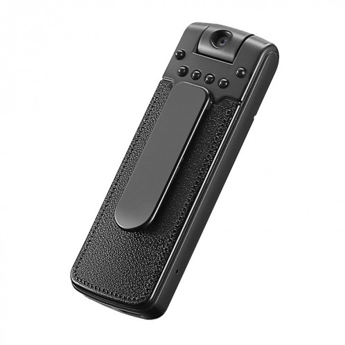B18 Back Clip Design 1080P HD Camera Recording Pen, Supporte la détection de mouvement / Vision nocturne infrarouge / Caméra à rotation de 180 degrés / Carte TF (Noir) SH017B202-313