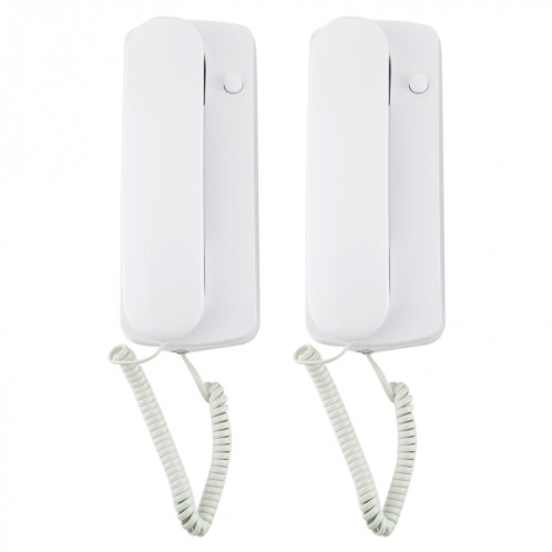 Interphone filaire haute définition bidirectionnel 109DC (blanc) SH588W682-38