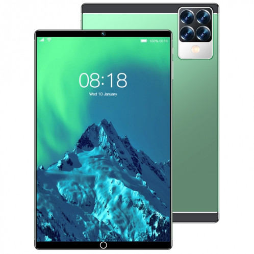 Tablette d'appel téléphonique S29 3G, 10,1 pouces, 1 Go + 16 Go, Android 5.1 MT6592 Octa Core, prise en charge double SIM, WiFi, BT, GPS (vert) SH882G196-313