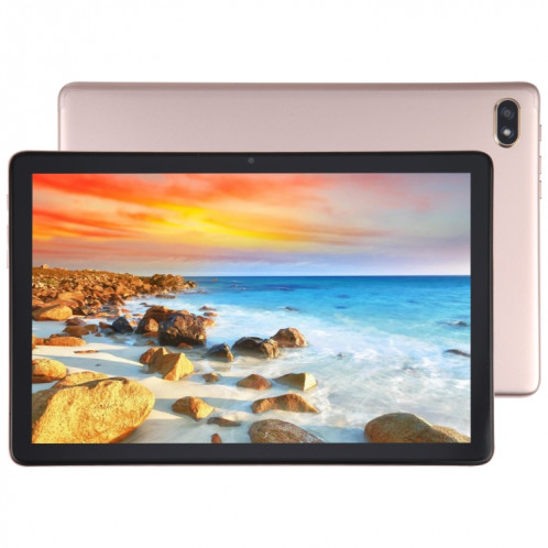 Tablette PC G15 4G LTE, 10,1 pouces, 3 Go + 64 Go, Android 10.0 Unisoc SC9863A Octa-core, prise en charge double SIM/WiFi/Bluetooth/GPS, prise UE (or) SH971J1806-310
