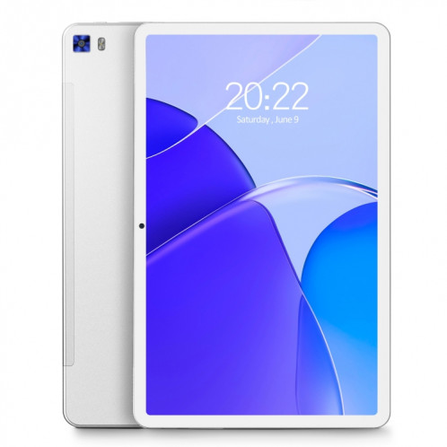 Comprimé Vasoun M50 4G LTE, 10,4 pouces, 4 Go + 128 Go, Android 11 UNISOC T618 Octa Core CPU, Prise en charge du double bande WiFi / Bluetooth, version globale avec Google Play, US Plug (Silver) SV875S529-37