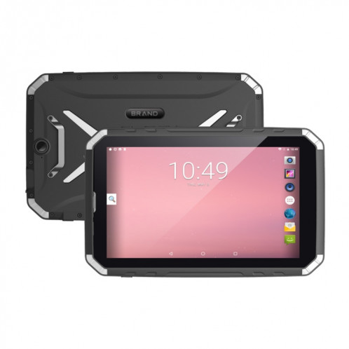 UNIWA T80 Proofing 4G Phone Call Tablet PC, 3 Go + 32 Go, IP68 Étanche Antichoc Antichoc, 8,0 pouces Android 7.0, MTK6753 Cortex A53 Octa Core jusqu'à 1,3 GHz, WiFi, Bluetooth, GPS, NFC (Noir Gris) SU57BH1851-311