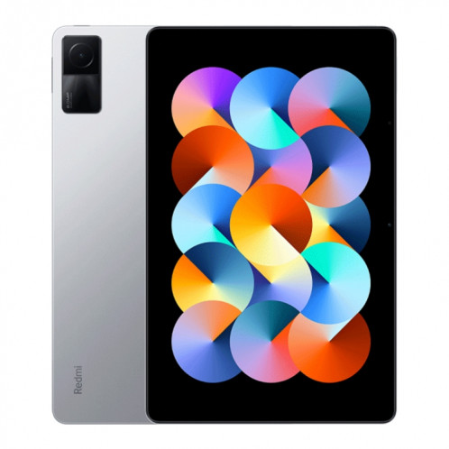 Tablette Xiaomi Redmi, 10,6 pouces, 4 Go + 128 Go, MIUI Pad 13 OS MediaTek Helio G99 Octa Core jusqu'à 2,2 GHz, batterie 8000 mAh, prise en charge BT WiFi, ne prend pas en charge Google Play (argent) SX805S795-314