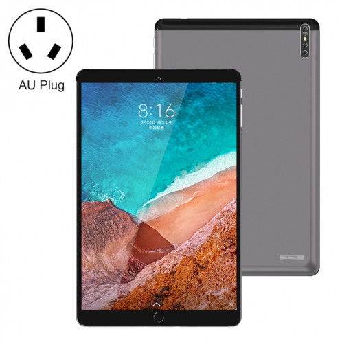 P30 3G Tablet Tablet PC, 10,1 pouces, 2GB + 32GB, Android 5.4GHz OCTA-CORE ARM CORTEX A7 1.4GHZ, support WiFi / Bluetooth / GPS, Plug UA (gris) SH434H593-38