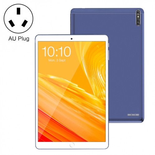 P30 3G Tablet Tablet PC, 10,1 pouces, 2GB + 32GB, Android 5.4GHz OCTA-CORE ARM CORTEX A7 1.4GHZ, support WiFi / Bluetooth / GPS, Plug UA (Bleu) SH434L579-38