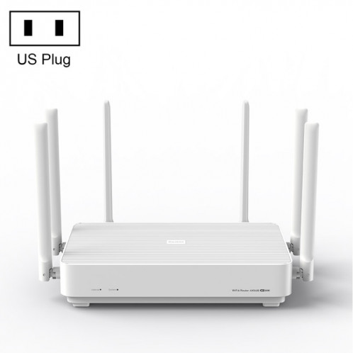 Original Xiaomi Redmi Ax5400 WiFi 6 Routeur 160mHz 4K QAM, Fiche US (Blanc) SX039W1685-35
