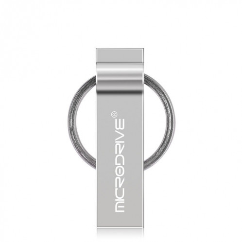 MicroDrive 128 Go USB 2.0 Metal Keychain U Disk (Gris) SM311H1218-39