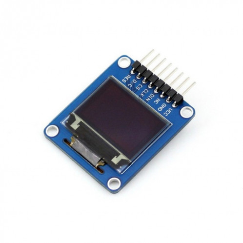 Waveshare 0,95 pouces RVB OLED (A), interface SPI, tête d'épingle horizontale incurvée SW05011274-36