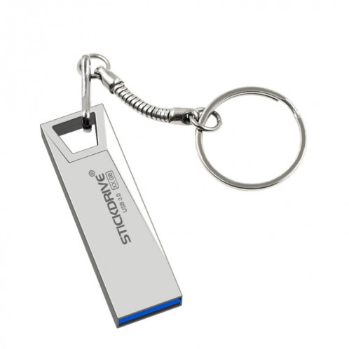 STICKDRIVE 128 Go USB 3.0 Mini disque U haute vitesse en métal (gris argenté) SS72SH467-39