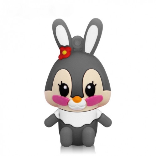 MicroDrive 4GB USB 2.0 Creative Cute Rabbit U Disk (Gris) SM921H675-311