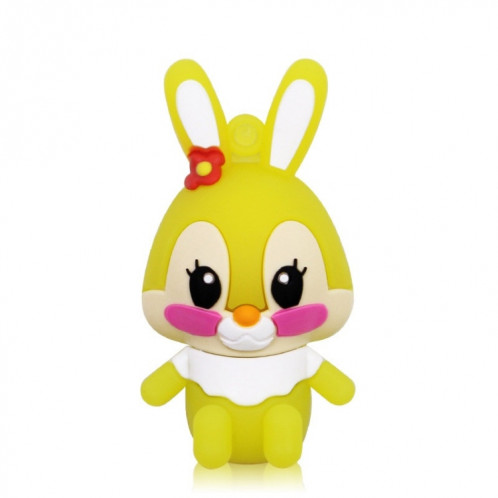 MicroDrive 8 Go USB 2.0 Creative Cute Rabbit U Disk (Jaune) SM607Y13-311