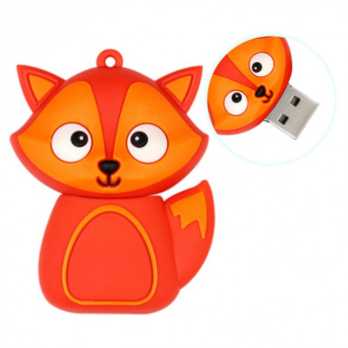 MicroDrive 4GB USB 2.0 Creative Cute Fox U Disk SM29891838-38