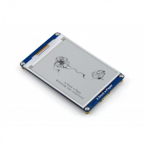 Module UART d'affichage de papier électronique d'interface série de 4,3 pouces 800x600 pixels de Waveshare SW9230842-35