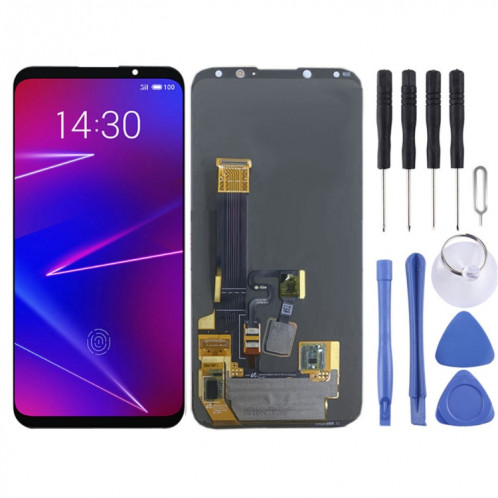 Assemblée complète d'écran et d'affichage à cristaux liquides pour Meizu Meilan 16X / M872H / M872Q SH482B488-35