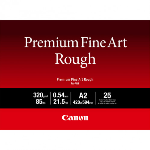 Canon FA-RG 1 Premium Fine Art Rough A 2, 25 feuilles, 320 g 601050-33