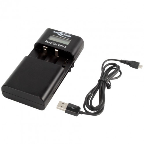 Ansmann Powerline Vario X Chargeur universel 1001-0085 683972-36