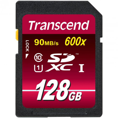 Transcend SDXC 128GB Class10 UHS-I 600x Ultimate 721777-32