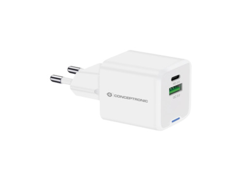 Conceptronic ALTHEA15W Chargeur 2-Port 20W GaN USB PD 165736-33