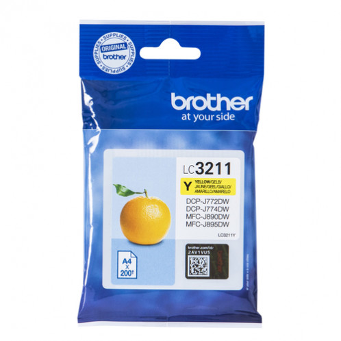 Brother LC-3211 Y jaune 382013-33