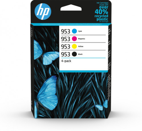 HP 6ZC69AE Multipack N°953 BK/C/M/Y 637758-34