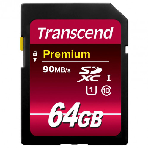 Transcend SDXC 64GB Class 10 UHS-I 400x Premium 734944-32